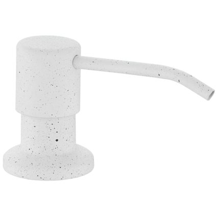 Mexen příslušenství, dávkovač saponátu do kuchyňského dřezu, bílá skvrnitá, 6601320-26