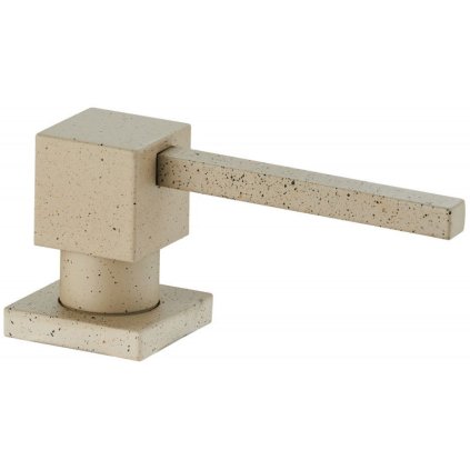 Mexen příslušenství, hranatý dávkovač saponátu do kuchyňského dřezu, béžová, 6605320-69