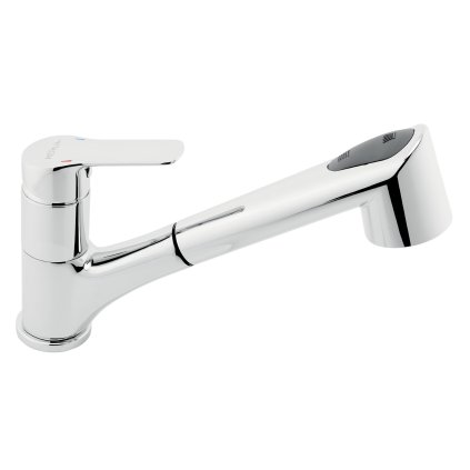 Novaservis, Dřezová teleskopická baterie Metalia 54, chrom, 54081-0