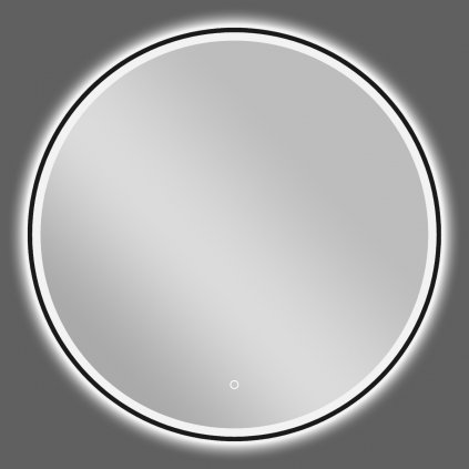 414349 cerano vito led kupelnove zrkadlo kovovy ram 80 cm cierna matna cer cer nt8232g80
