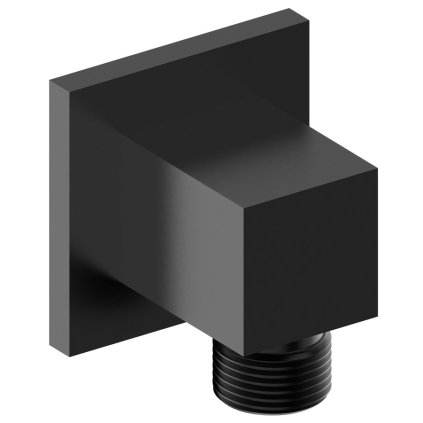 Sapho, Vývod sprchy, hranatý, černá mat, 1205-02B