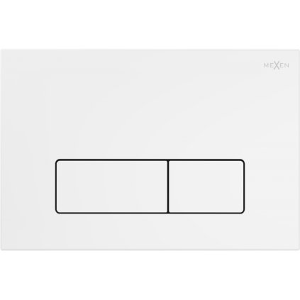 Mexen Fenix ​​13, splachovací tlačítko pro Mexen Fenix, bílá matná, 601320