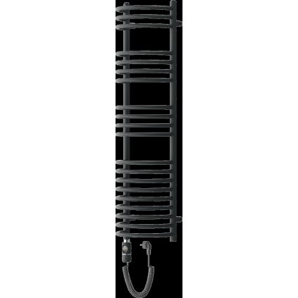 Mexen Eros, elektrické topné těleso 1200 x 318 mm, 600 W, antracitová, W112-1200-318-2600-66