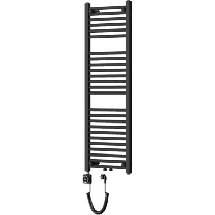 Mexen Mars, elektrické topné těleso 1200 x 400 mm, 400 W, černá, W110-1200-400-6400-70