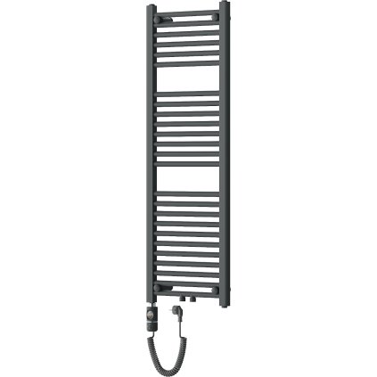 Mexen Mars, elektrické topné těleso 1200 x 400 mm, 600 W, antracitová, W110-1200-400-2600-66