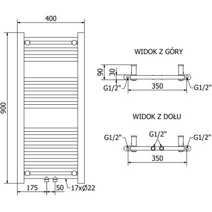 394507 mexen mars elektricke vykurovacie teleso 900 x 400 mm 300 w cierna w110 0900 400 6300 70