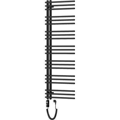 Mexen Neptun, elektrické topné těleso 1400 x 500 mm, 600 W, černá, W101-1400-500-2600-70