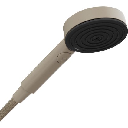 Hansgrohe Pulsify Planet Edition, ruční sprcha 105 3jet Relaxation EcoSmart+ Select, sand (recyklováno), HAN-26077210