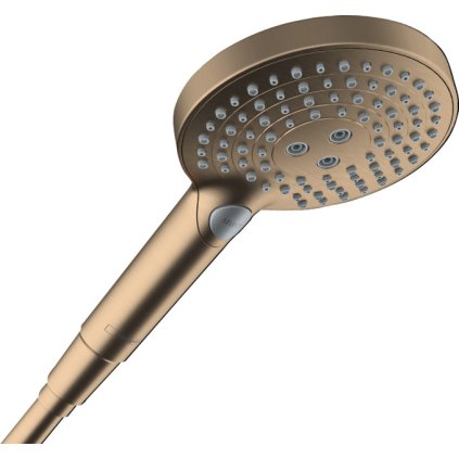 Hansgrohe Raindance Select S, ruční sprcha 120 3jet, kartáčovaný bronz, HAN-26014140