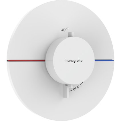 Hansgrohe ShowerSelect Comfort S, termostat pod omítku, bílá matná, HAN-15559700