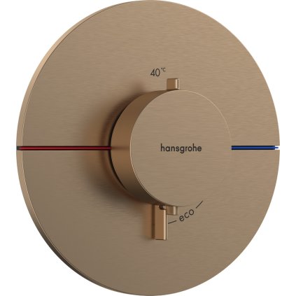 Hansgrohe ShowerSelect Comfort S, termostat pod omítku, kartáčovaný bronz, HAN-15559140