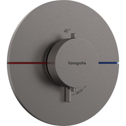 Hansgrohe ShowerSelect Comfort S, termostat pod omítku, kartáčovaný černý chrom, HAN-15559340