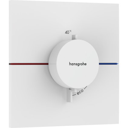 Hansgrohe ShowerSelect Comfort E, termostat pod omítku, bílá matná, HAN-15574700