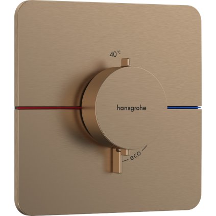 Hansgrohe ShowerSelect Comfort Q, termostat pod omítku, kartáčovaný bronz, HAN-15588140