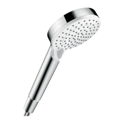 Hansgrohe Crometta, ruční sprcha 100 Vario EcoSmart, bílá/chromová, HAN-26332400