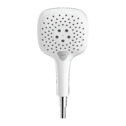 Hansgrohe Raindance Select E, ruční sprcha 150 3jet, bílá/chromová, HAN-26550400