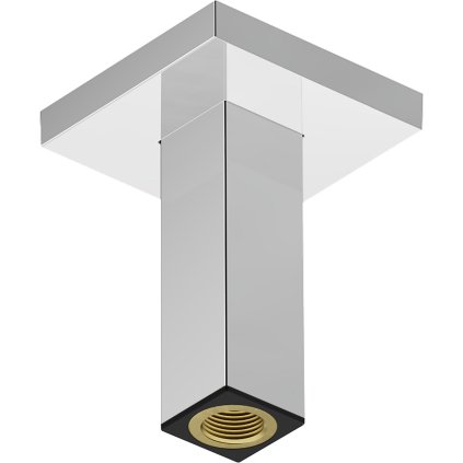 Hansgrohe, přívod od stropu E 100 mm, chromová, HAN-2433800