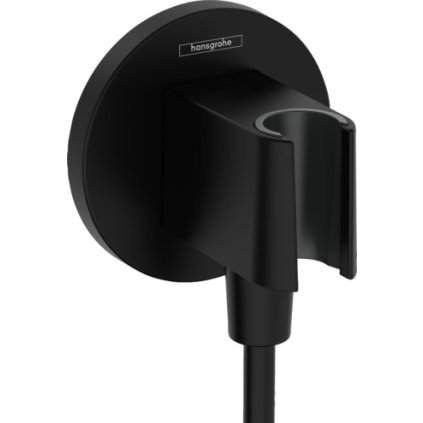 Hansgrohe FixFit S, kolínko s držákem sprchy, černá matná, HAN-26888670
