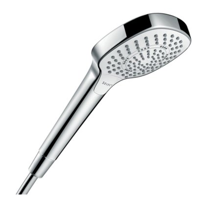 Hansgrohe Croma Select E, ruční sprcha Multi EcoSmart 9 l/min, bílá/chromová, HAN-26811400