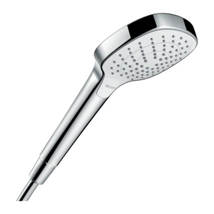 Hansgrohe Croma Select E, ruční sprcha Vario EcoSmart 9 l/min, bílá/chromová, HAN-26813400