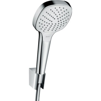 Hansgrohe Croma Select E, sprchový set 110 Vario s hadicí 1250 mm, bílá/chromová, HAN-26425400