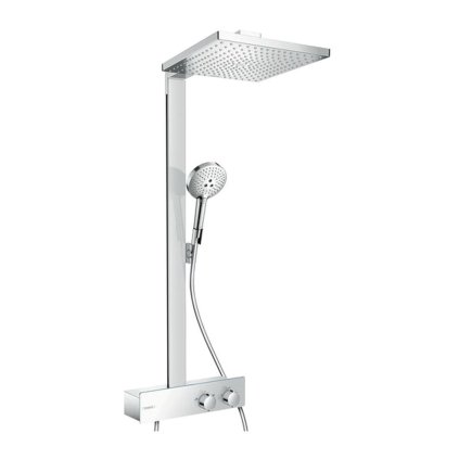 Hansgrohe Raindance E, Showerpipe 300 1jet s termostatem ShowerTablet 350, chromová, HAN-27361000