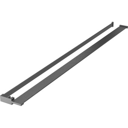 Mexen příslušenství, polička/držák na ručníky pro sprchovou zástěnu (max 140cm), grafitová, 800-02-66