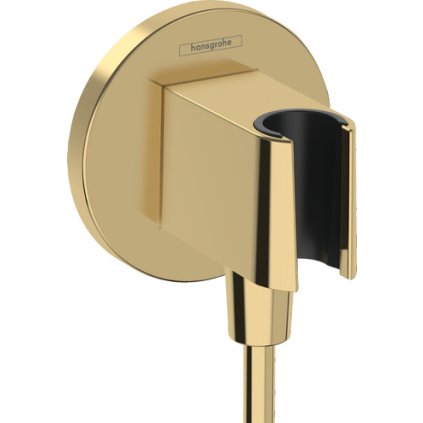Hansgrohe FixFit S, kolínko s držákem sprchy, leštěný vzhled zlata, HAN-26888990