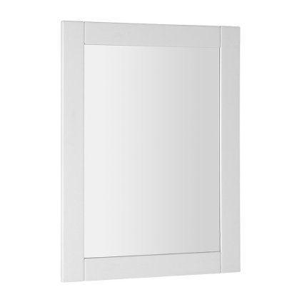 Aqualine, FAVOLO zrcadlo v rámu 60x80 cm, bílá mat, FV060