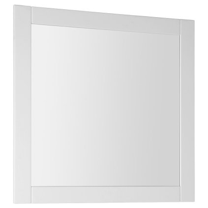 114768 aqualine favolo zrkadlo v rame 80x80 cm biela mat fv080