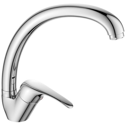 Aqualine, KASIOPEA 35 stojánková dřezová baterie, vysoké ramínko, chrom, 1107-65