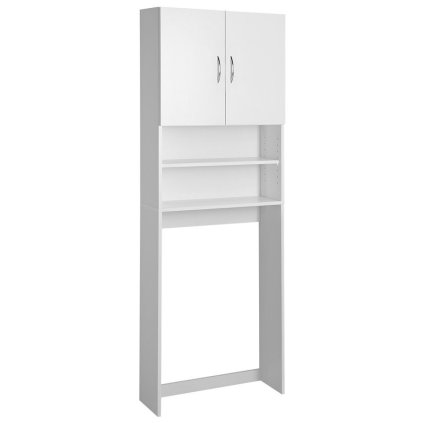 Aqualine, SIMPLEX ECO skříňka za pračku 63x25x190cm, bílá, SIME715