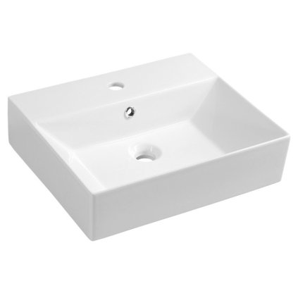 Aqualine, SISTEMA Keramické umyvadlo 50x42cm, 10SF50051