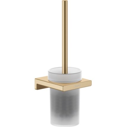 Hansgrohe AddStoris, držák na WC kartáč nástěnný, kartáčovaný bronz, HAN-41752140