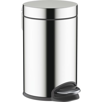 Hansgrohe AddStoris, odpadkový koš nášlapný, chromová, HAN-41775000