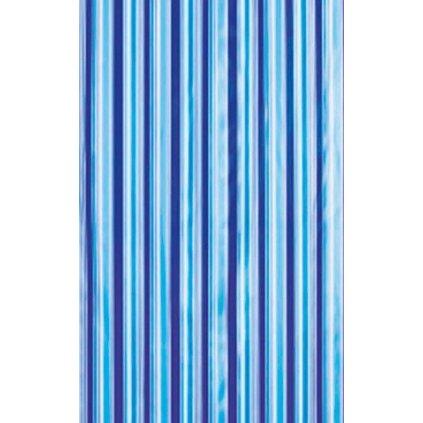 106470 aqualine sprchovy zaves 180x180cm vinyl modra pruhy zv011