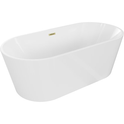 477110 3 mexen luna volne stojaca vana 170 x 80 cm biela zlaty matny prepad 52031708000 55