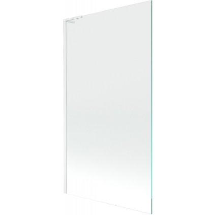 Mexen Next L, 1-křídlová vanová zástěna 100 x 150 cm, 6mm čiré sklo, bílý profil, 895-100-000-03-00-20