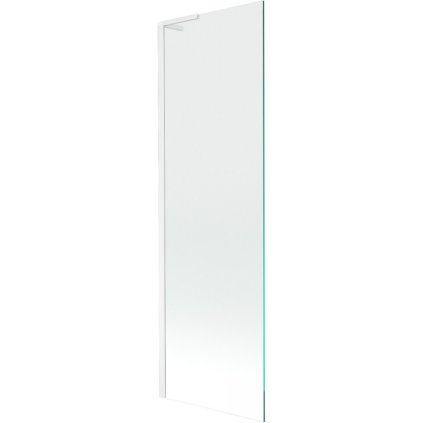 Mexen Next L, 1-křídlová vanová zástěna 60 x 150 cm, 6mm čiré sklo, bílý profil, 895-060-000-03-00-20