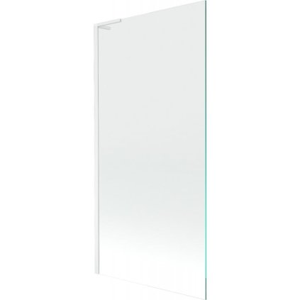 Mexen Next L, 1-křídlová vanová zástěna 90 x 150 cm, 6mm čiré sklo, bílý profil, 895-090-000-03-00-20