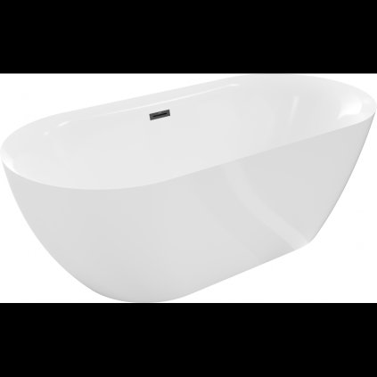 479375 mexen roxy volne stojaca vana 170 x 80 cm biela cierny matny prepad 51201708000 70