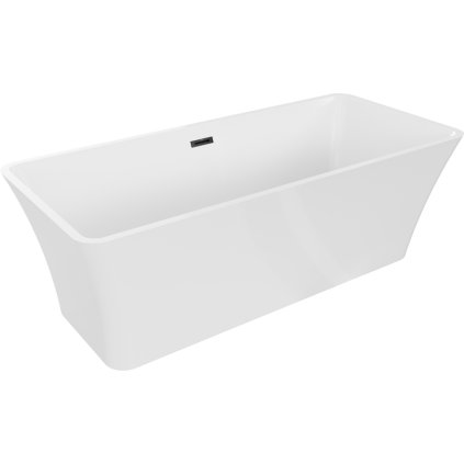 480800 mexen tonia volne stojaca vana 170 x 75 cm biela cierny matny prepad 52171707500 70