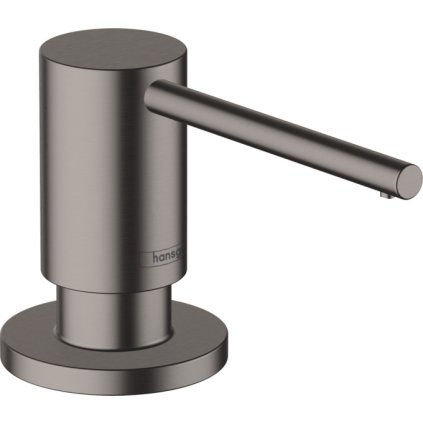 Hansgrohe, zápustný dávkovač mycích prostředků, kartáčovaný černý chrom, HAN-40438340