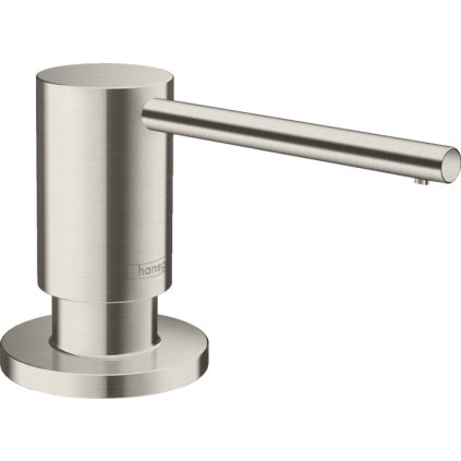 Hansgrohe, zápustný dávkovač mycích prostředků, vzhled nerezu, HAN-40438800