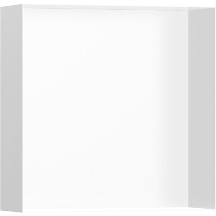 484496 hansgrohe xtrastoris minimalistic vyklenok do steny 300x300x100mm biela matna han 56073700