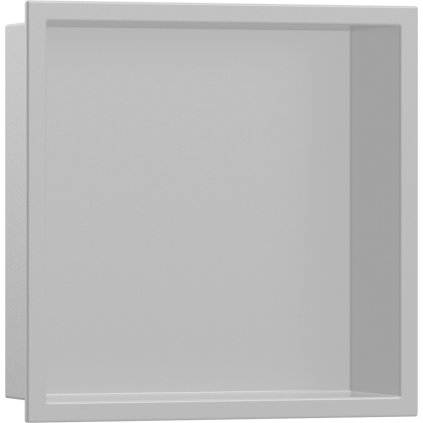484460 hansgrohe xtrastoris original vyklenok do steny s ramom 300x300x100mm betonova seda han 56061380