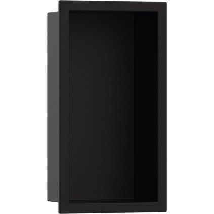 Hansgrohe XtraStoris, výklenek do zdi s rámem 300x150x70mm, černá matná, HAN-56092670