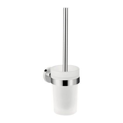 Hansgrohe Logis Universal, wc kartáč s nádobkou, montáž na zeď, chromová, HAN-41722000