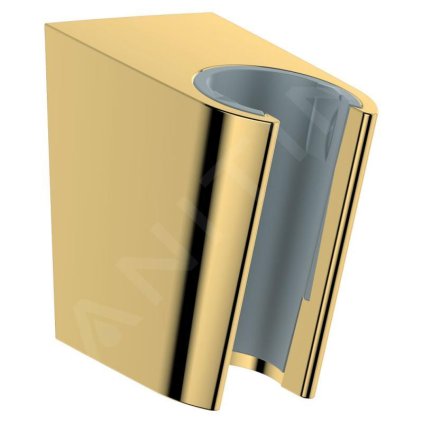 Hansgrohe Držáky, sprchový držák Porter S, leštěný vzhled zlata, HAN-28331990