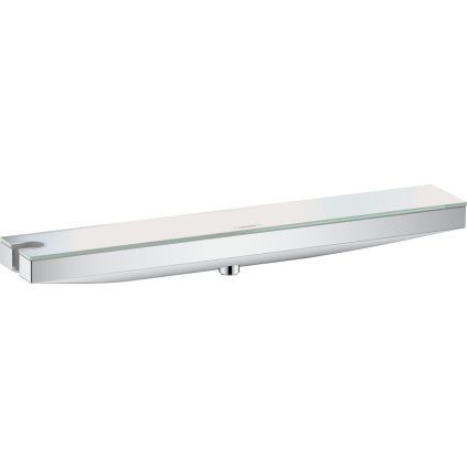 Hansgrohe Rainfinity, nástěnná přípojka hadice Porter 500 a polička LEVÁ, chromová, HAN-2684300